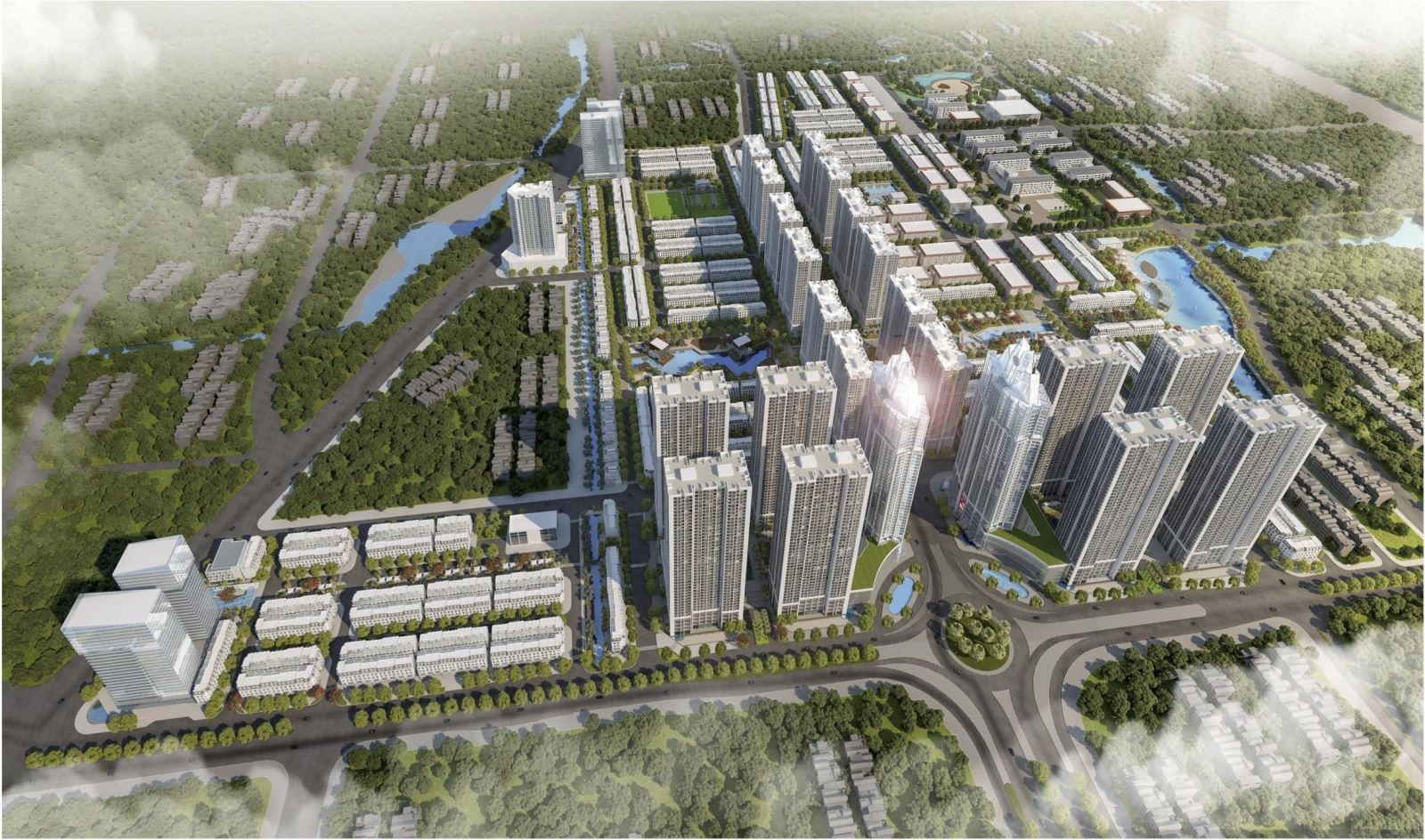 Phối cảnh dự án Hoàng Huy New City Thủy Nguyên Hải Phòng